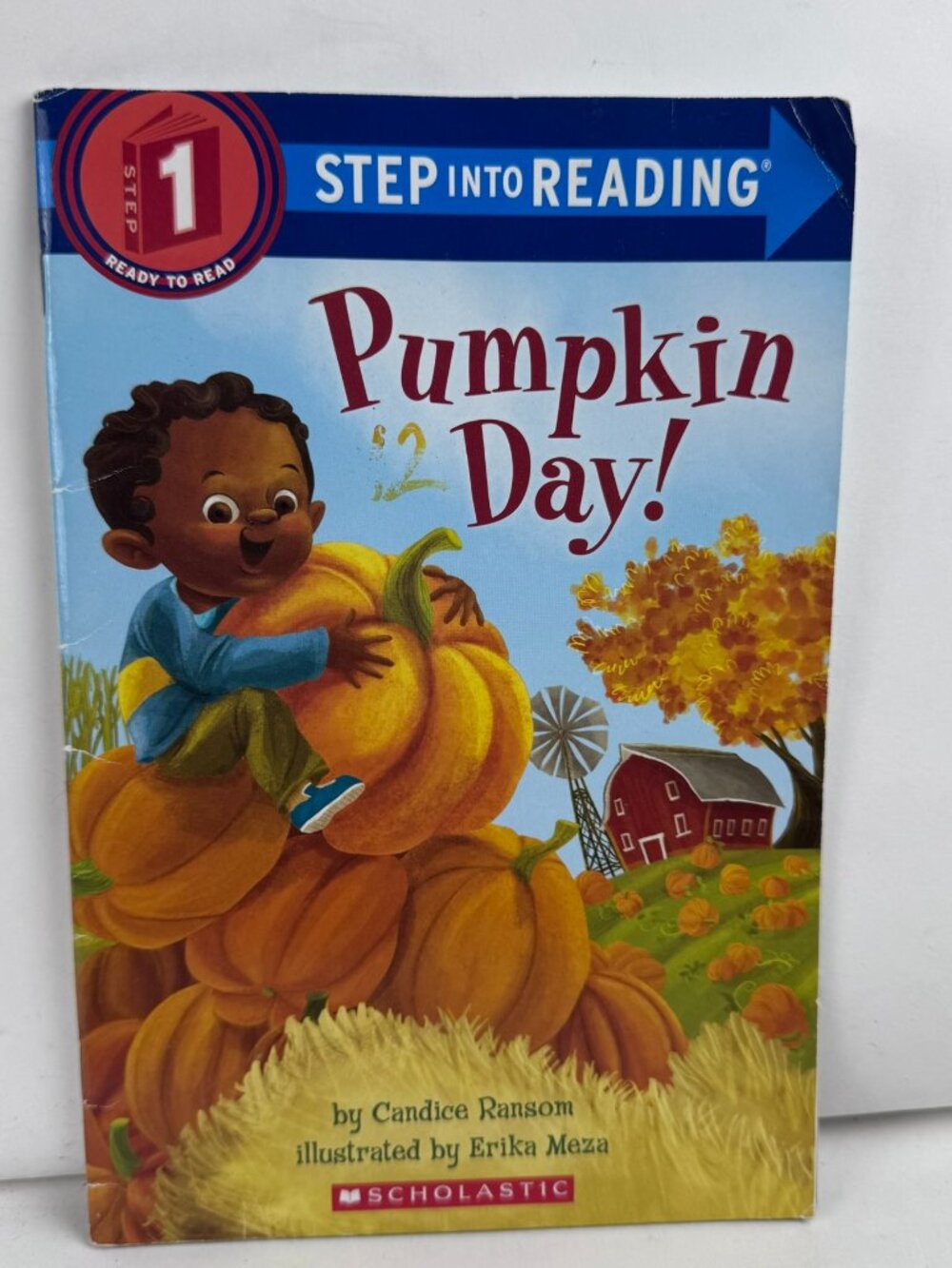 Pumpkin Day! By Candice Ransom Step into Reading Step 1 Paperback Scholastic